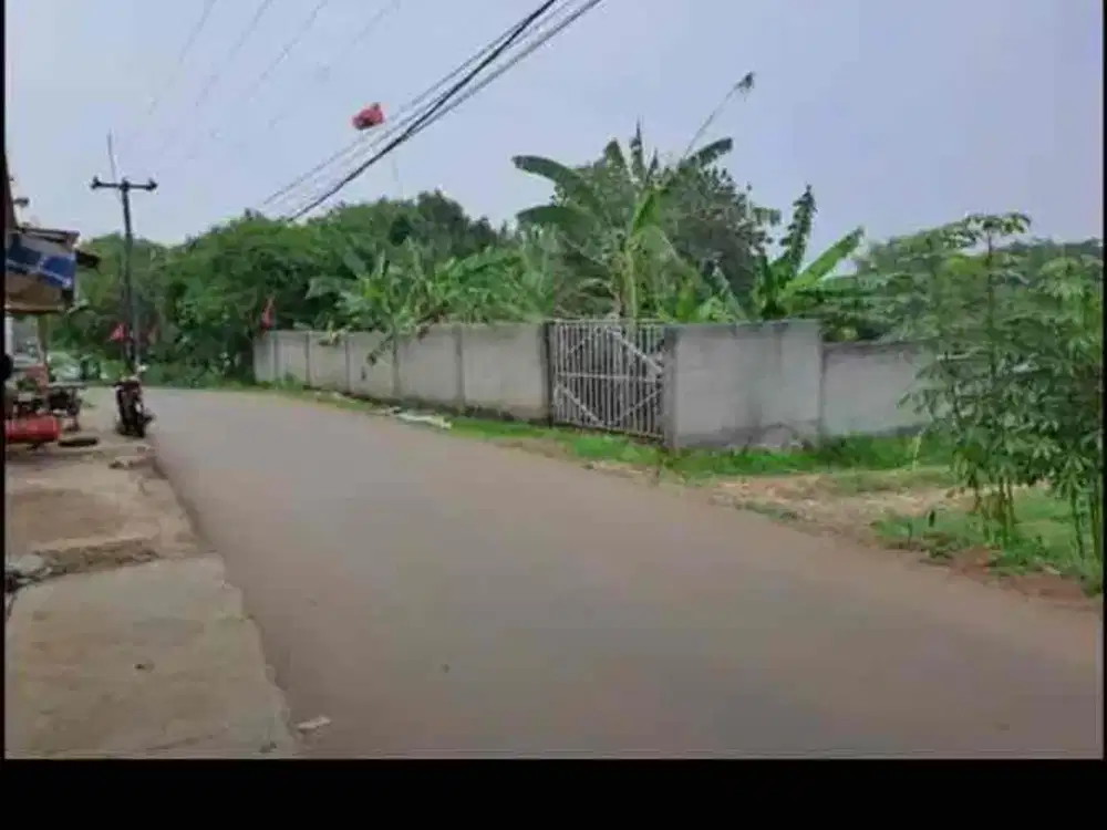 TANAH MURAH SUDAH SHM DI JALAN UTAMA PABUARAN KEMANG BOGOR