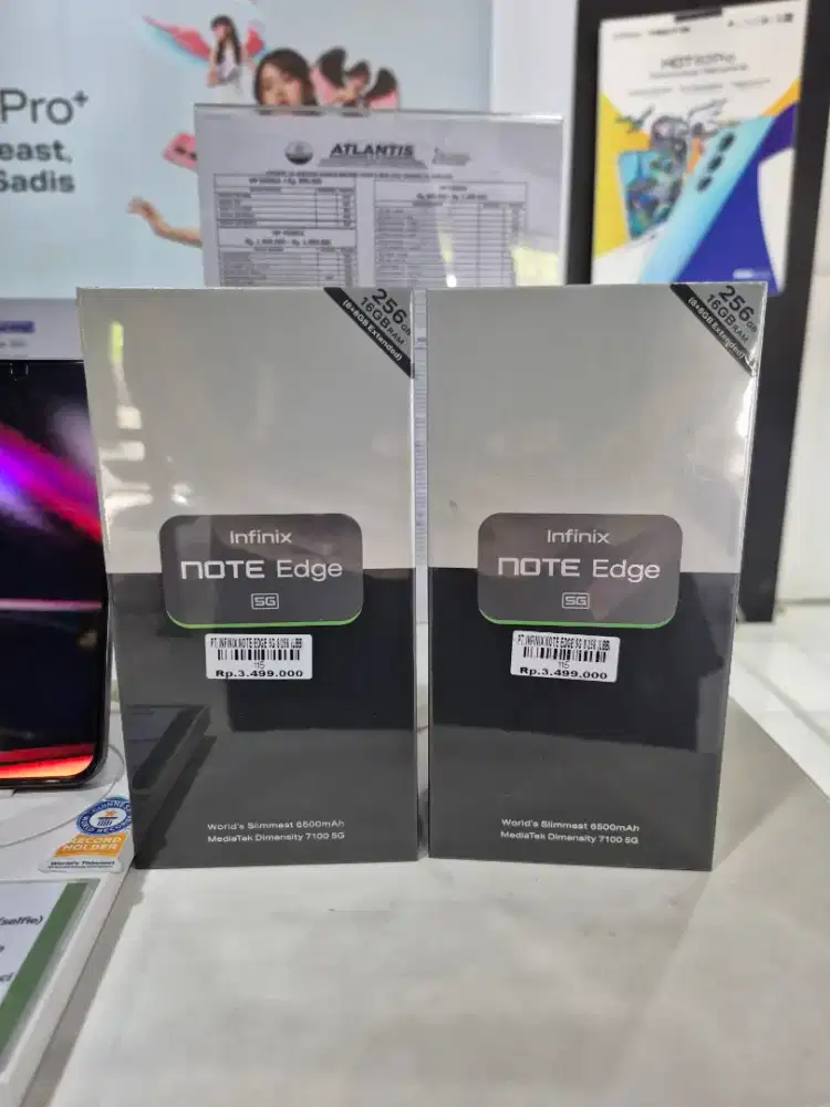 INFINIX NOTE EDGE 5G 8/256GB GARANSI RESMI 1 TAHUN