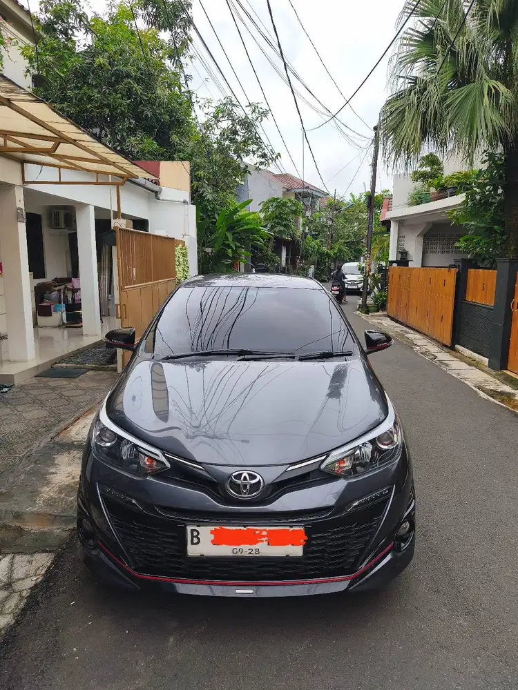 Yaris TRD S AT 2018, front camera, serious buyer