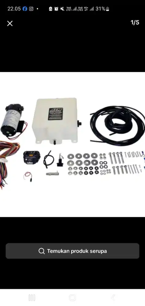 Wather methanol injection