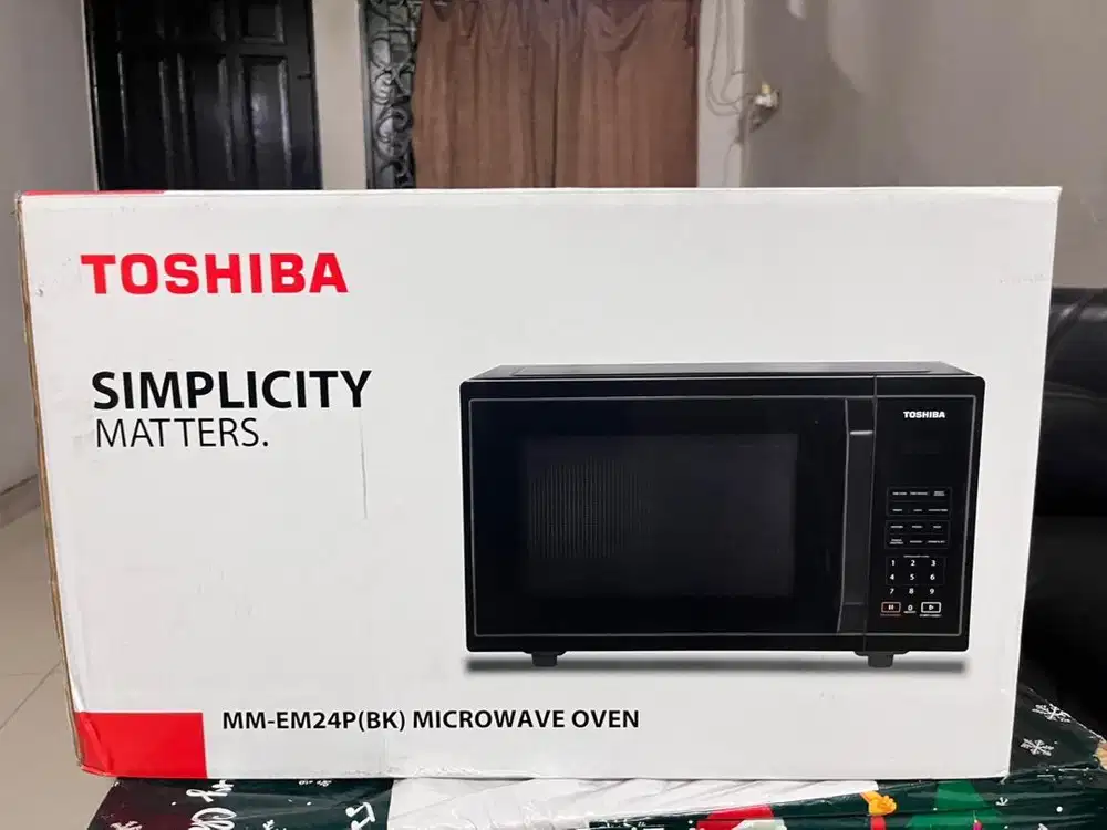 Toshiba Microwave Oven MM-EM24P(BK)