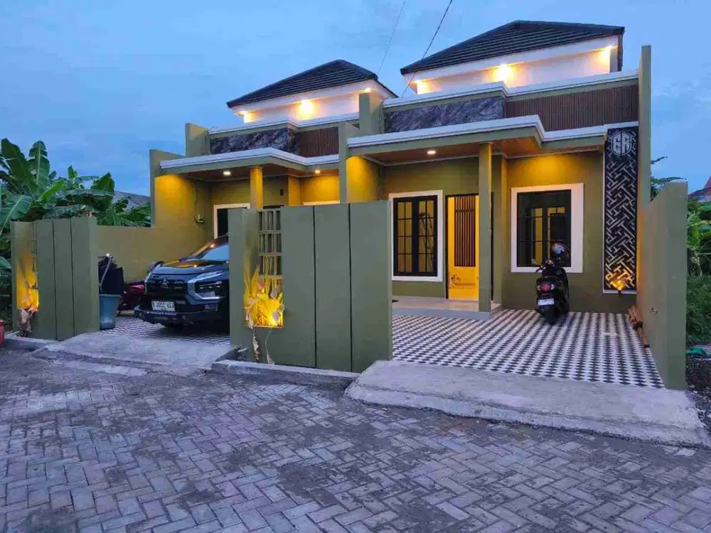 Di JUAL RUMAH BARU GRESS nan MEWAH tinggal bawa koper cusss