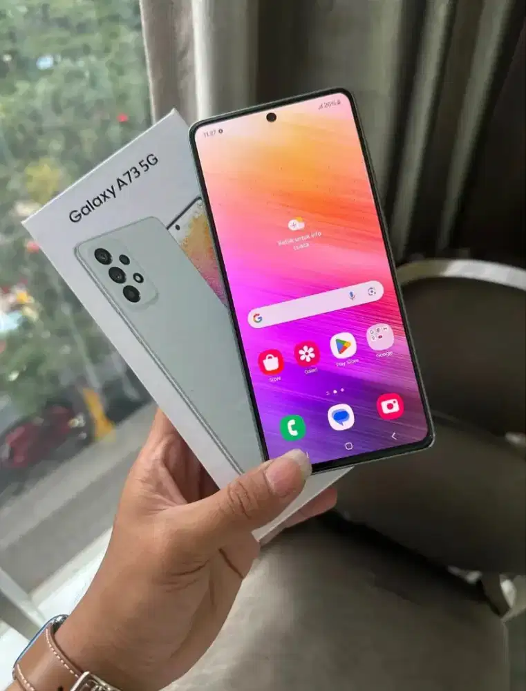 SAMSUNG A73 8/256 MULUS