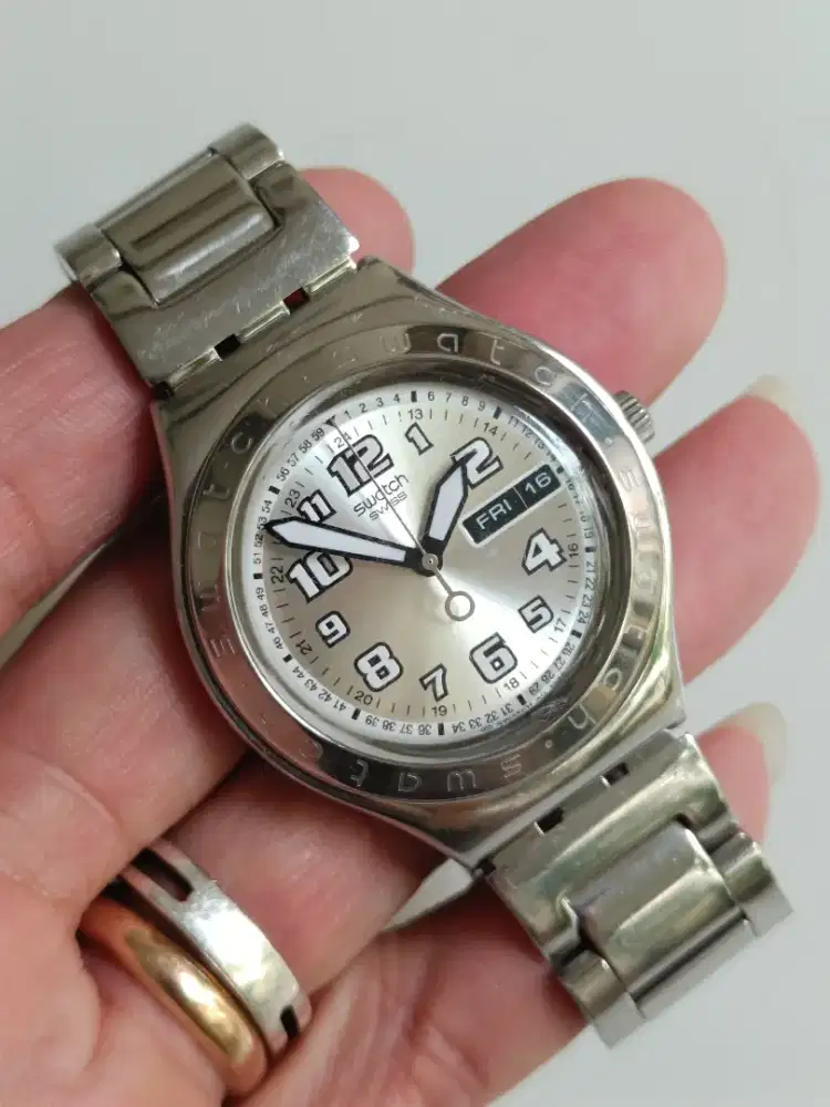 Swatch irony unisex original bekas sangat bagus normal semua