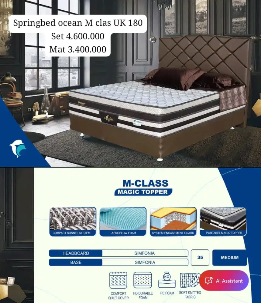 PROMO CICILAN MATRAS M class no dp