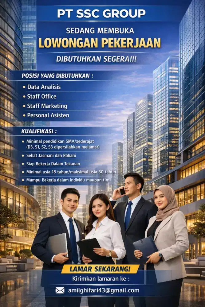 lowongan pekerjaan terbaru 2026