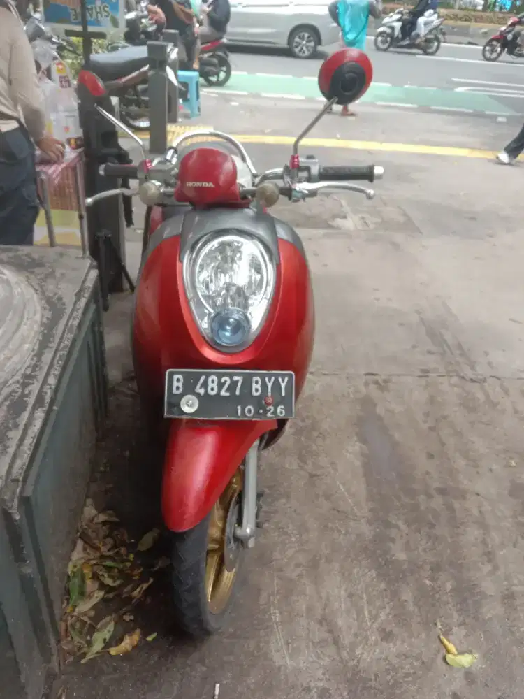honda scoopy karbu
