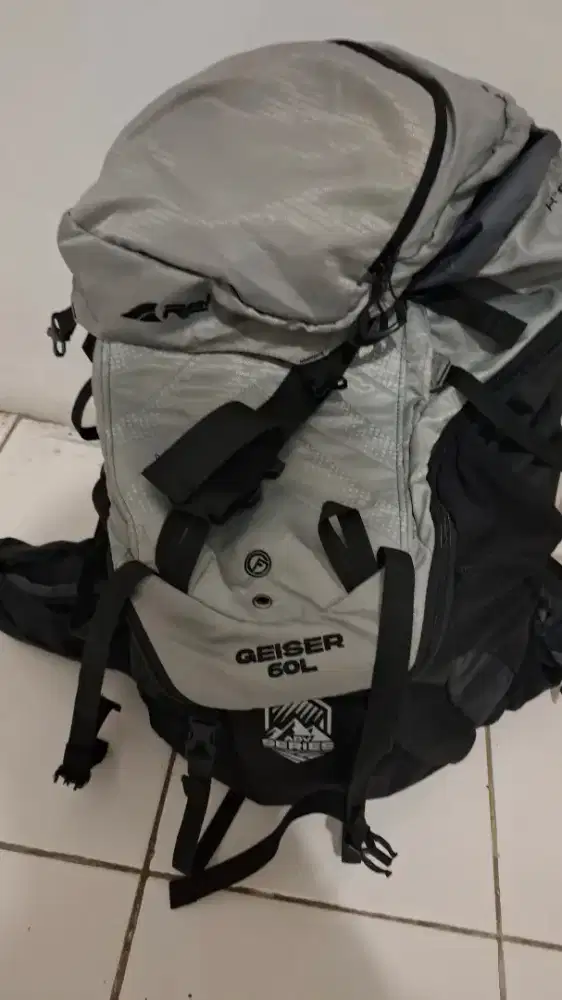 AREI GEISER ADV 60+5L (INCLUDE RAIN COVER)
