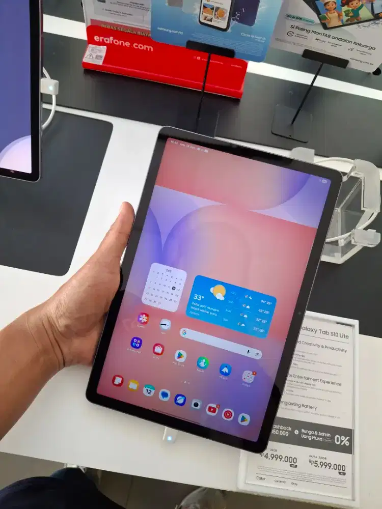 Samsung Tab S10 Lite 5G Free Speaker Premium dan Tab Premiere 1 Tahun