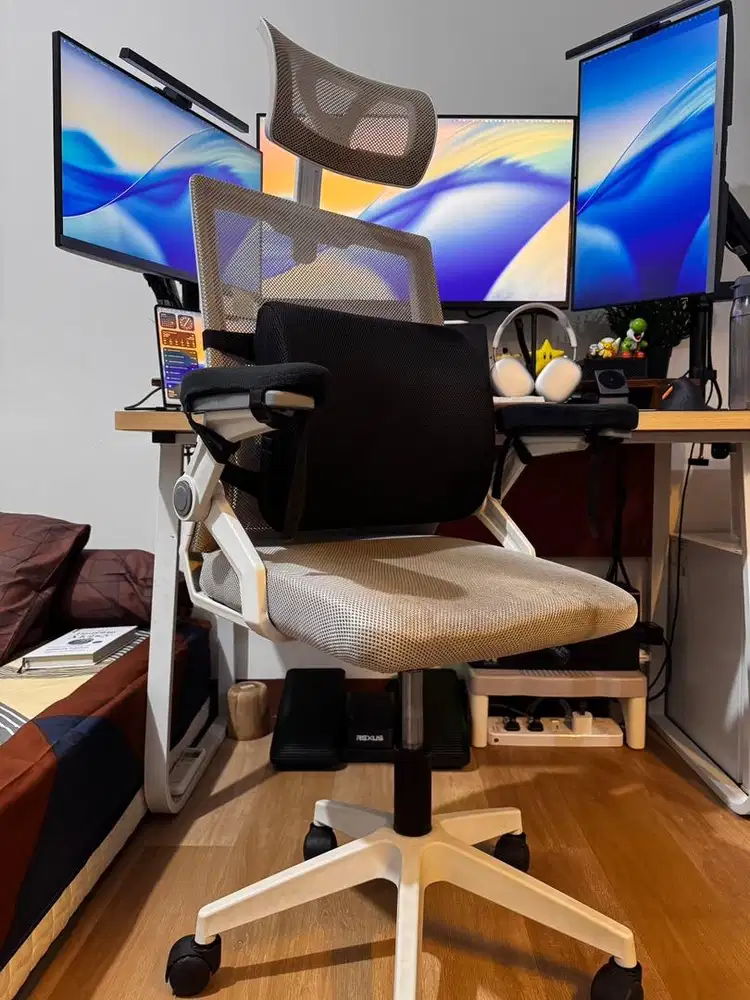 MOVIO Office Chair Mesh - Kursi Kantor/Kerja/Gaming