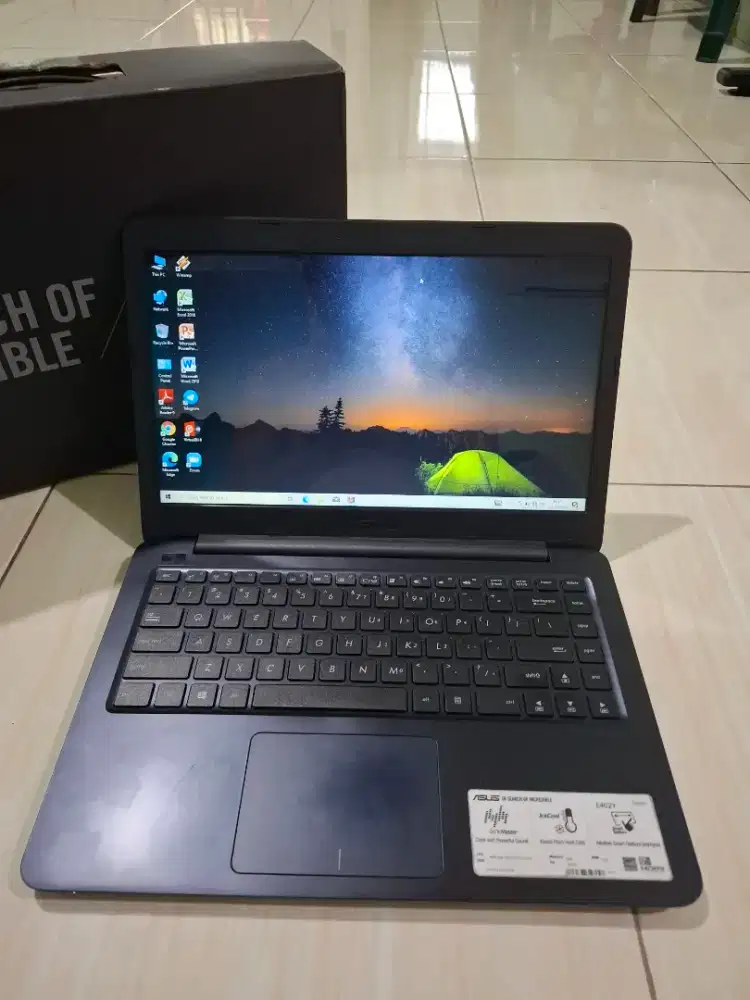 Laptop asus amd e2 ram 4 gb