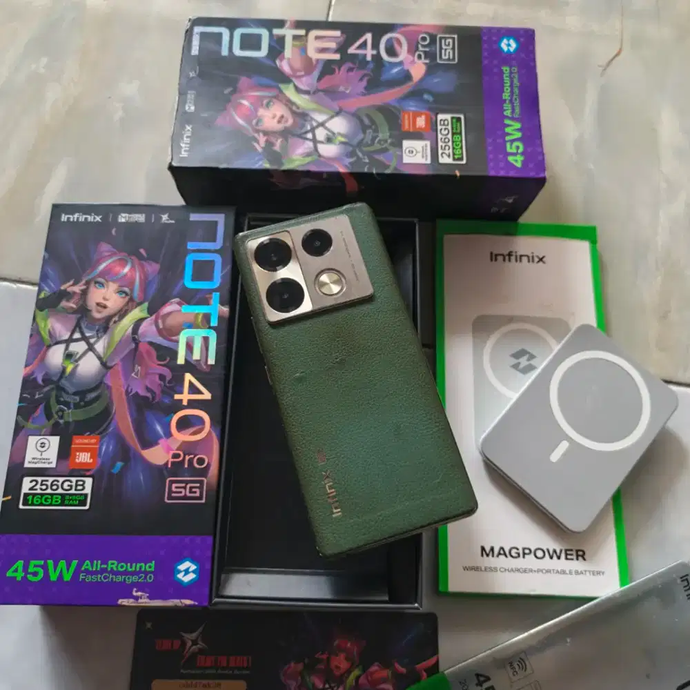 Infinix Note 40 pro 5G Fullset Normal