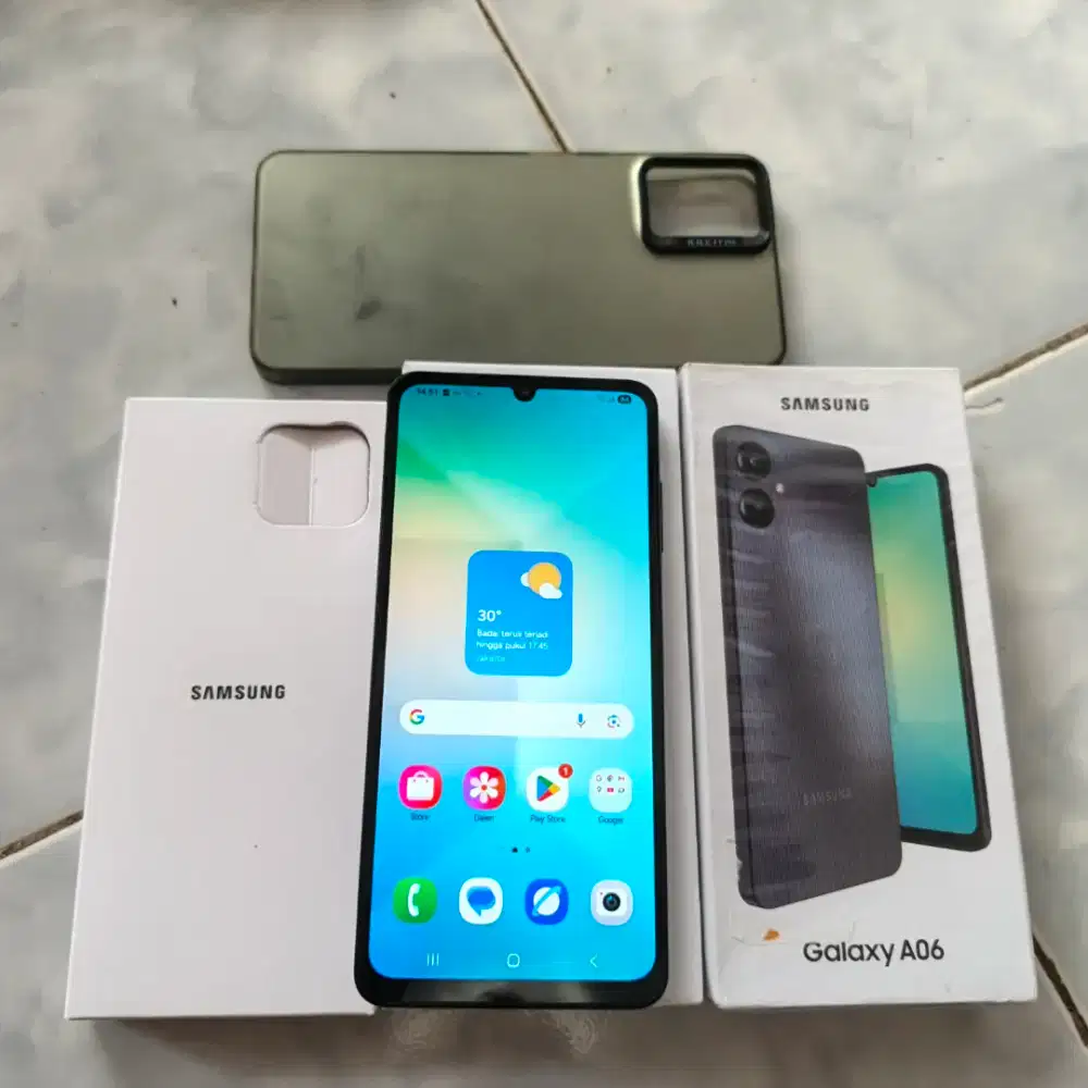 Samsung A06 4G 6/128gb Mulus Seperti Baru