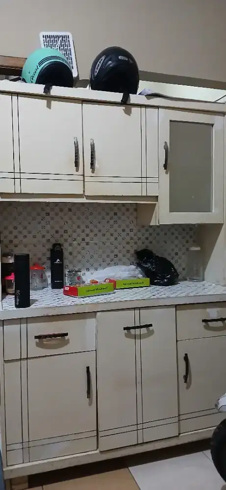Lemari Dapur dua laci