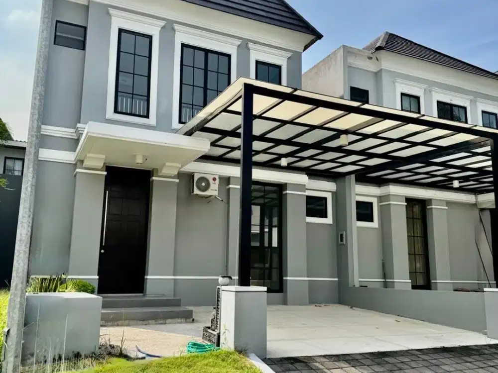 DIJUAL RUMAH THE OAKWOOD CITRALAND 3KT SEMI FURNISH DEKAT PASAR MODERN
