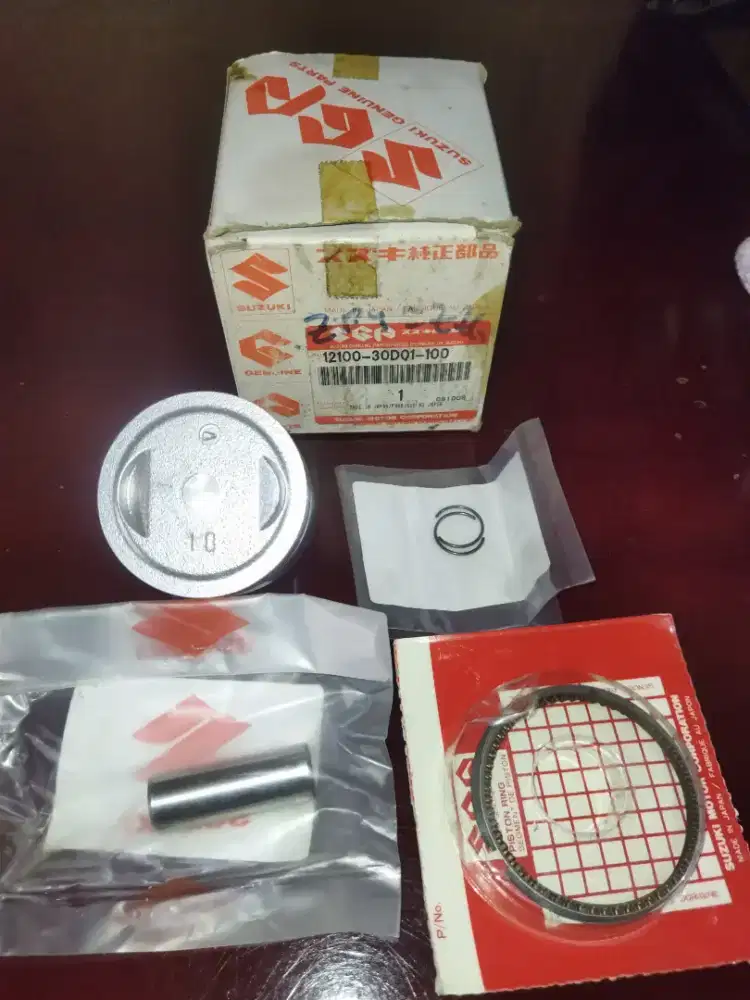 Set seker Shogun 125. UK 100