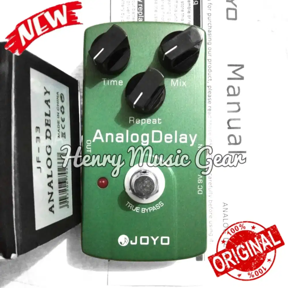 Joyo JF33 Analog Delay BARU