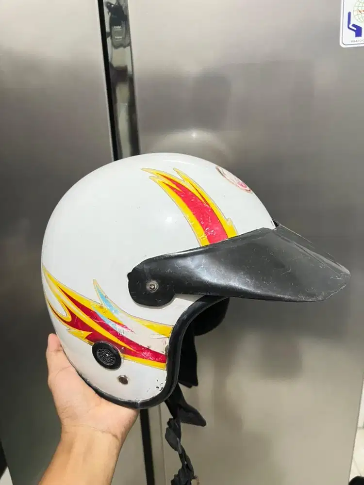 Helm jadul yamaha original