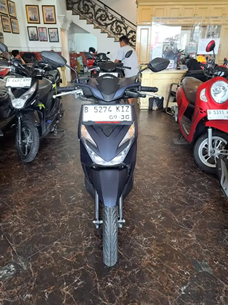 DP 1JUTA NEW BEAT KEYLES 2025 BISA CASH SURAT LENGKAP MOTOR GARANSI