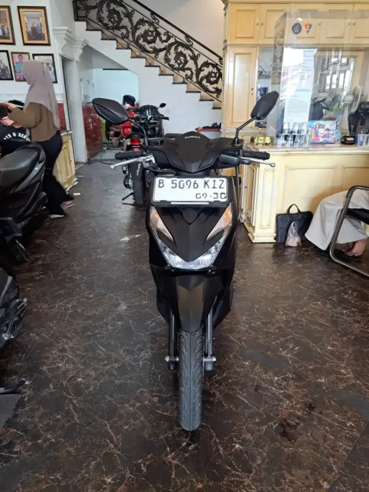 DP 1JUTA NEW BEAT KEYLES 2025 BISA CASH SURAT LENGKAP MOTOR GARANSI
