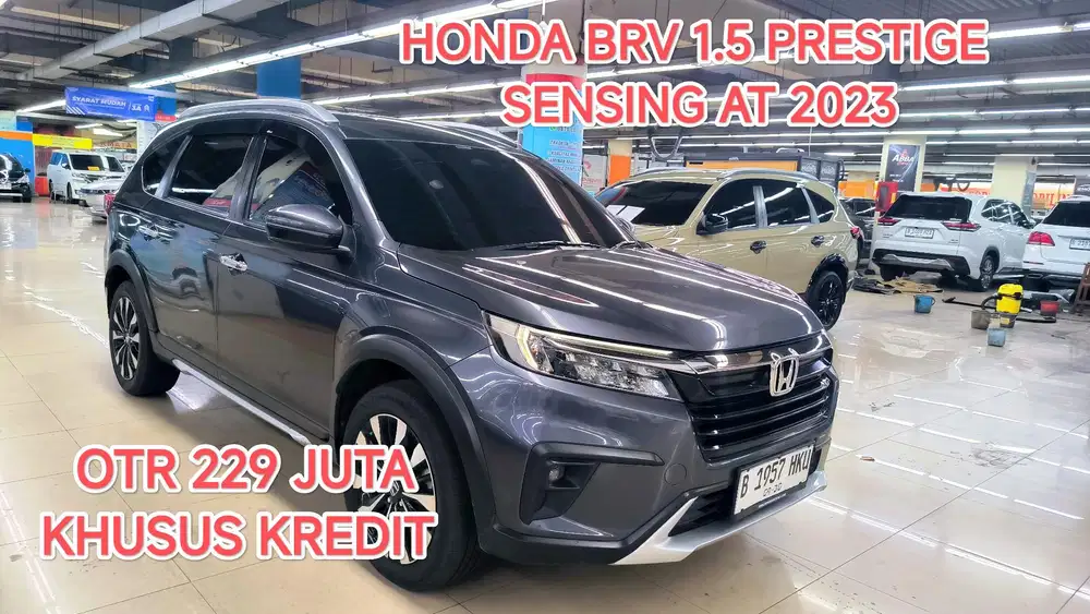 Honda BRV 1.5 prestige SENSING AT 2023 kondisi istimewa