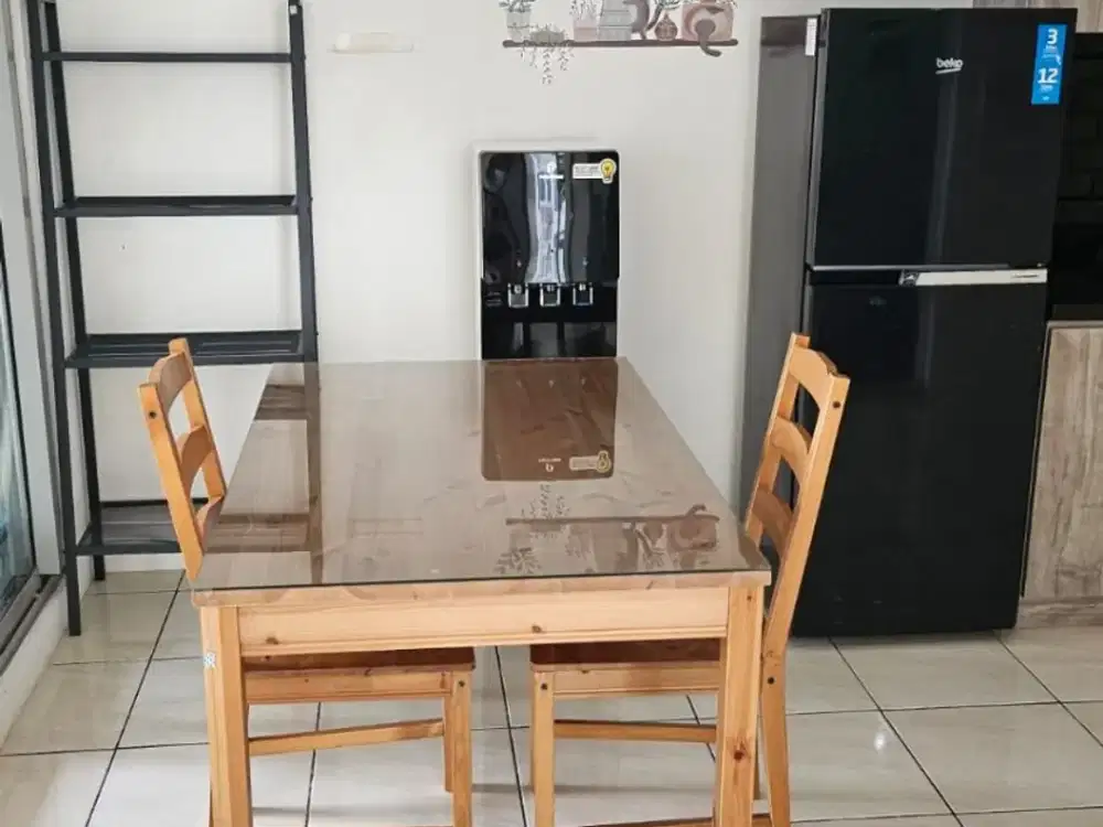 Disewakan Apartemen Furnished 3Br Sudah Jadi 2Br Mtown Gading Serpong Tangerang Selatan