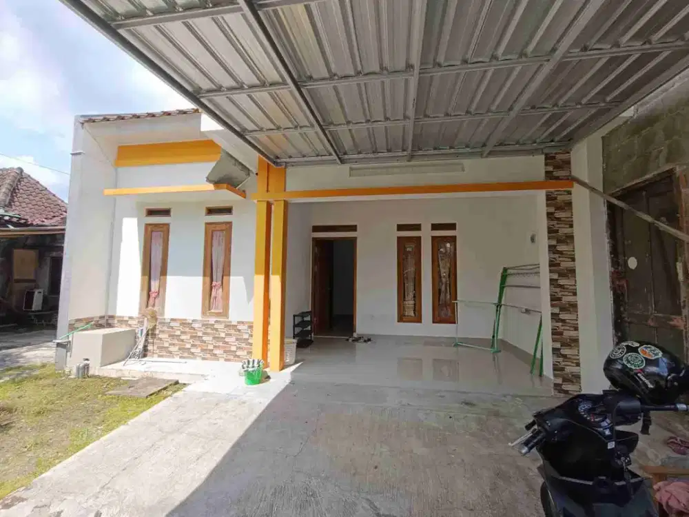 Disewakan rumah bangunan baru 2kt 2km di selatan UII jl kaliurang