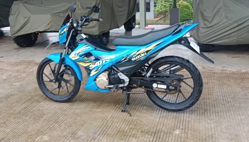 Satria FU 2013 Biru