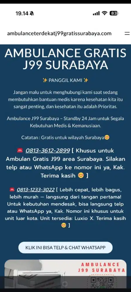 Ready unit emergency.