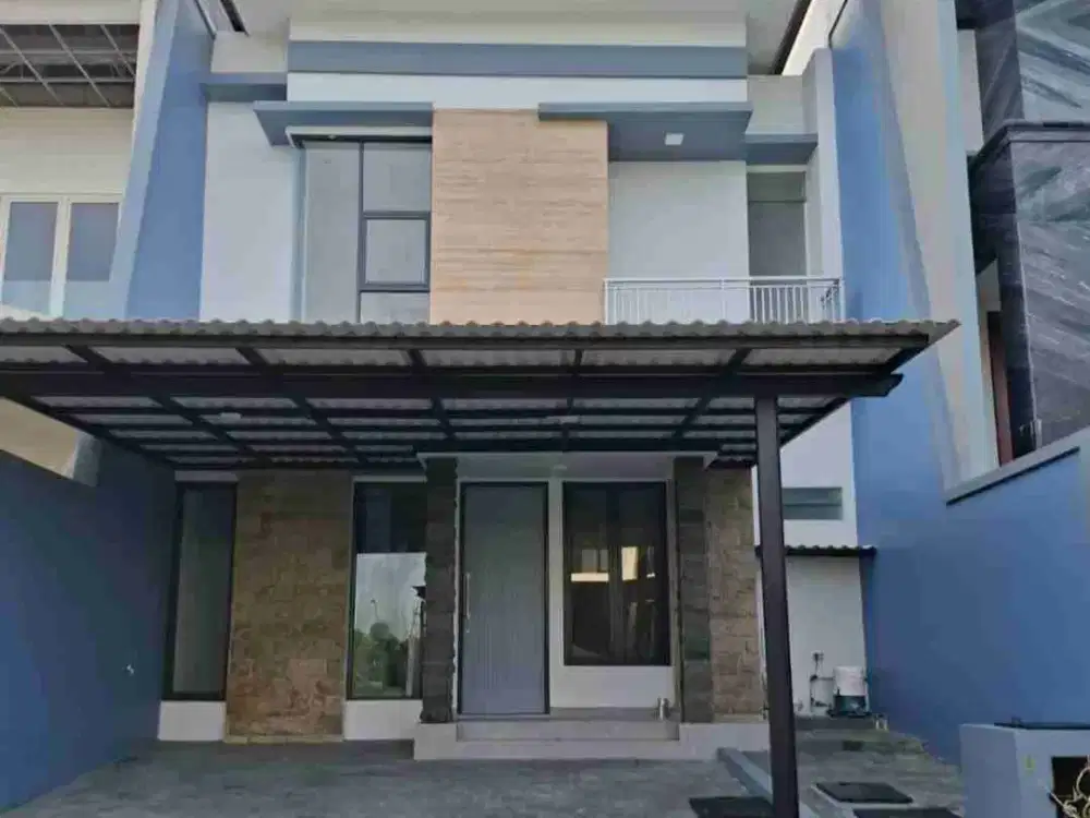 DIJUAL RUMAH MODERN MINIMALIS PALM BEACH, PAKUWON CITY, (BARU GRESS)