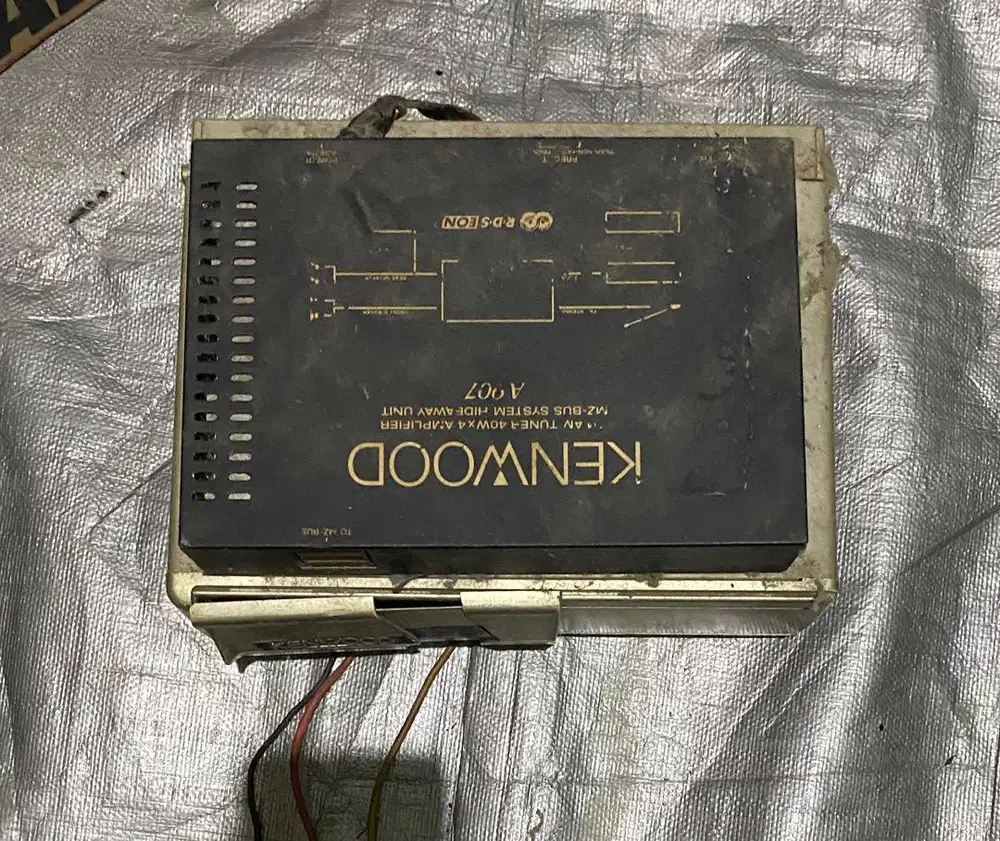 Full Set Audio Retro Kenwood Gold Series (X909 + VZ807P + C907V)