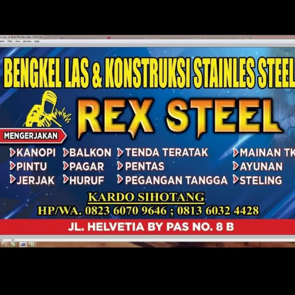 Bengkel Las Rex Steel Medan