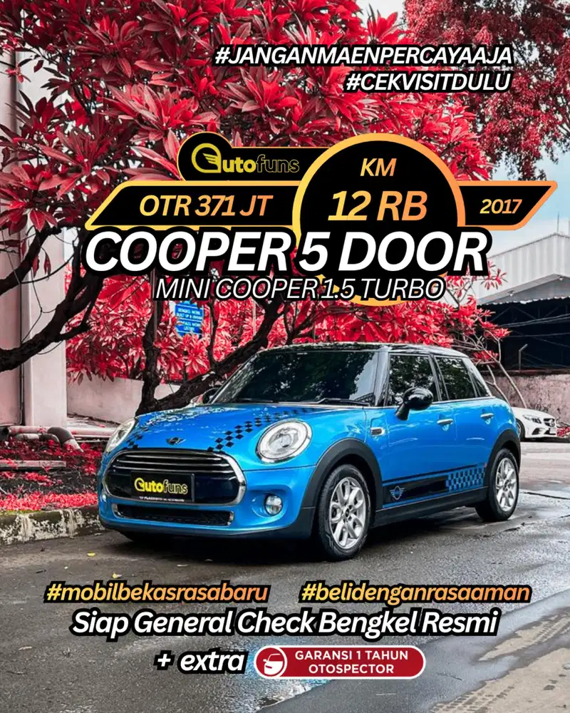 Km 12 Rb Mini Cooper 1.5 2018 Coopers 2.0 2door 3door 5door jcw cabrio