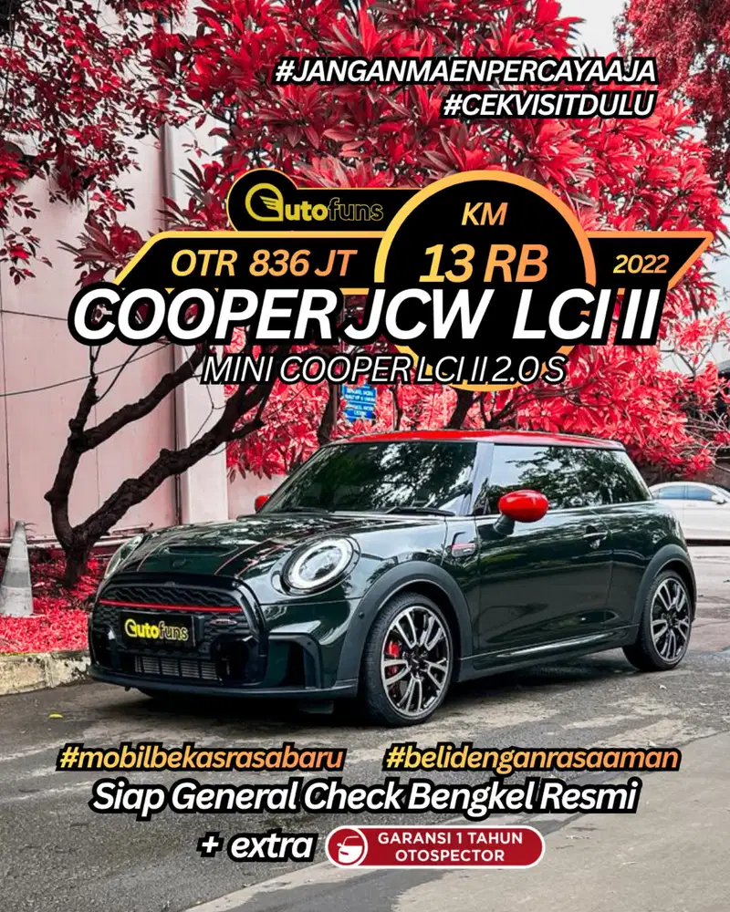 Km 13 Rb Mini Cooper S 2.0 JCW 2023 Coopers LCI 2door 3door 5door 1.5