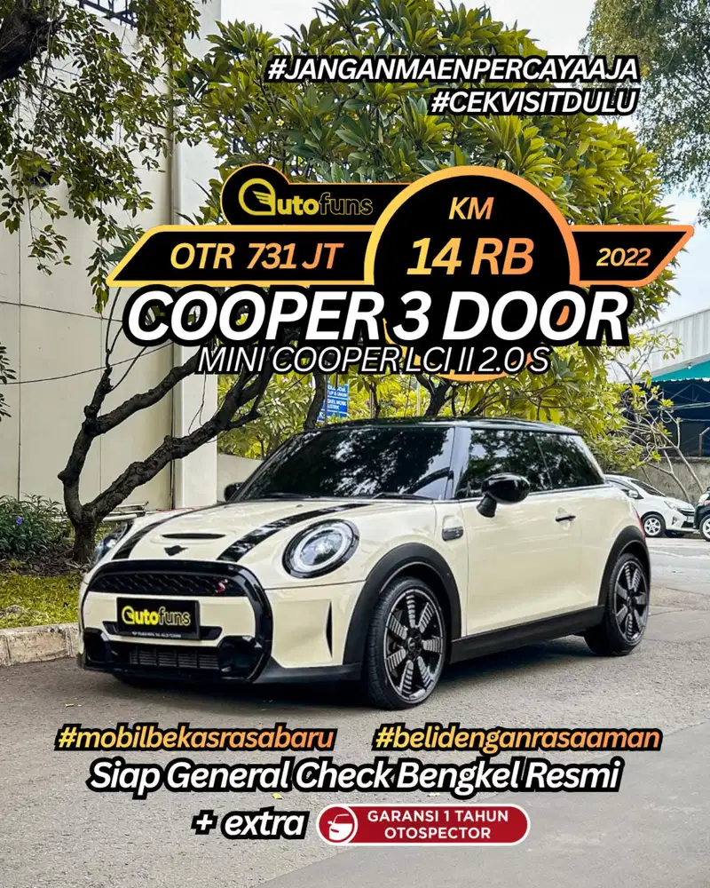 Km 14 Rb Mini Cooper S 2.0 2023 Coopers LCI 2022 3door 5door 2door jcw