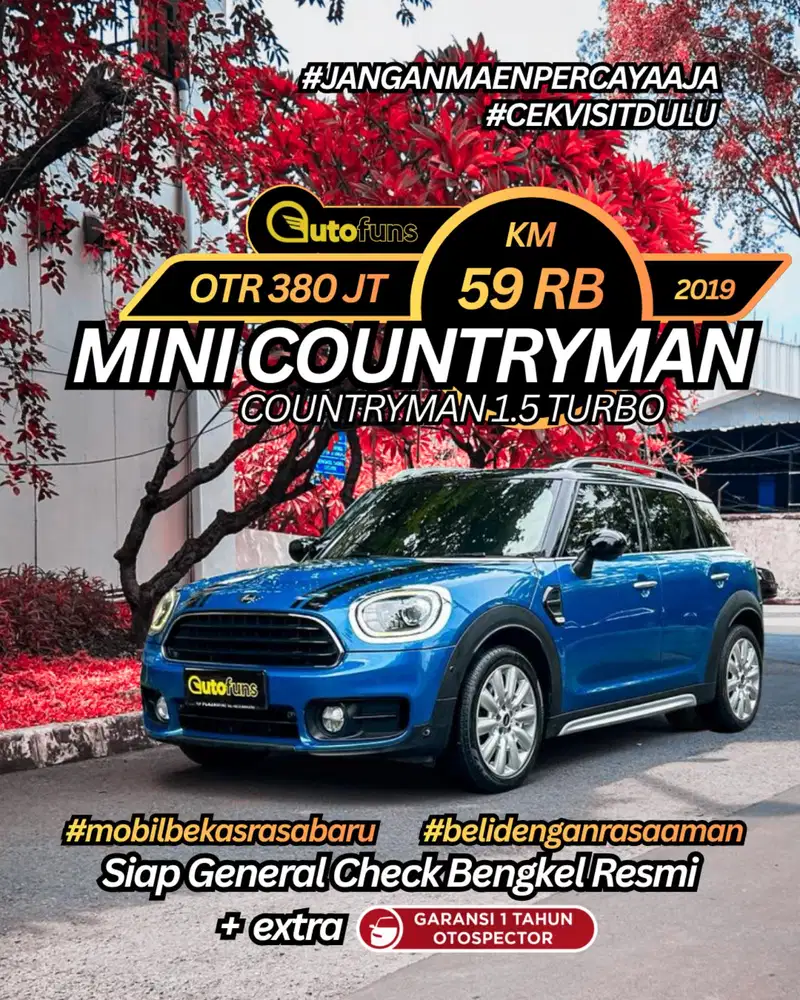 Km 59 Rb Mini Cooper Countryman 1.5 2020 Countryman s 2.0 2019  JCW .0