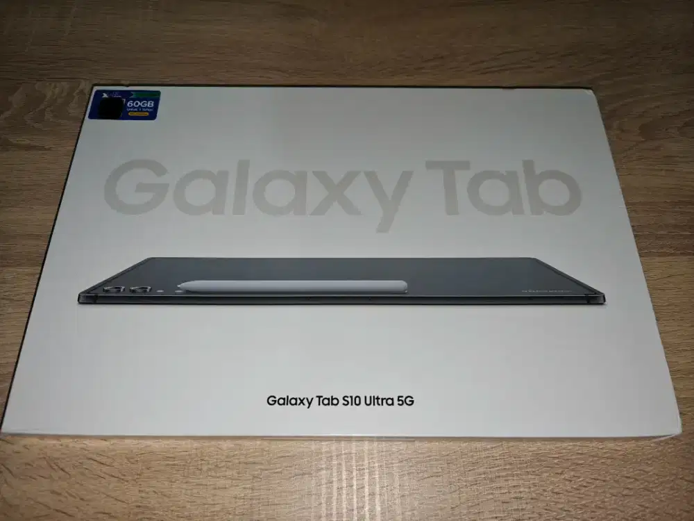 SAMSUNG TAB S10 ULTRA 5G - Second/Bekas, Seperti Baru, Jarang Dipakai.