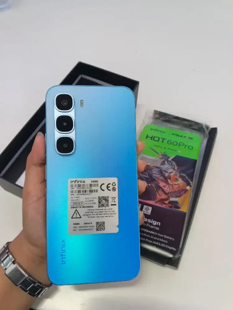 Infinix hot 60pro 8+8/256 Resmi baru