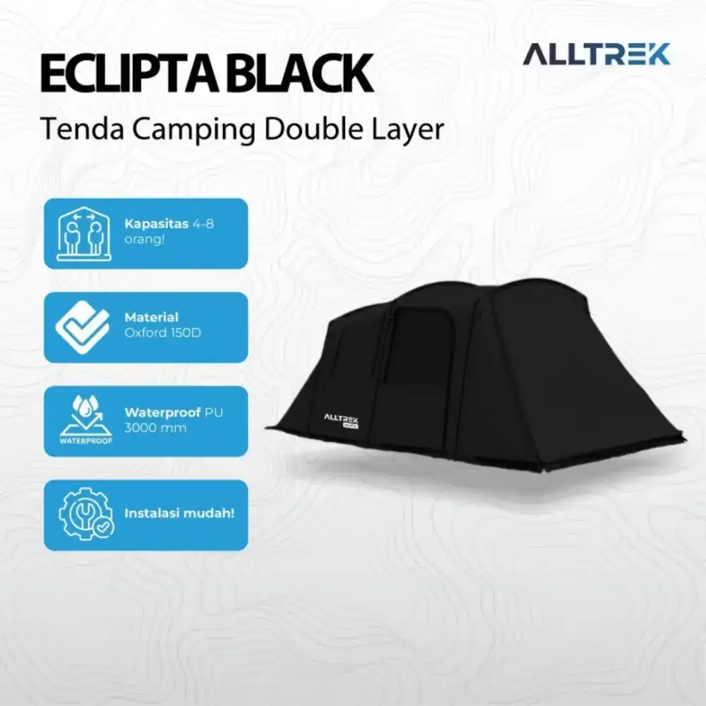 tenda alltrek eclipta black