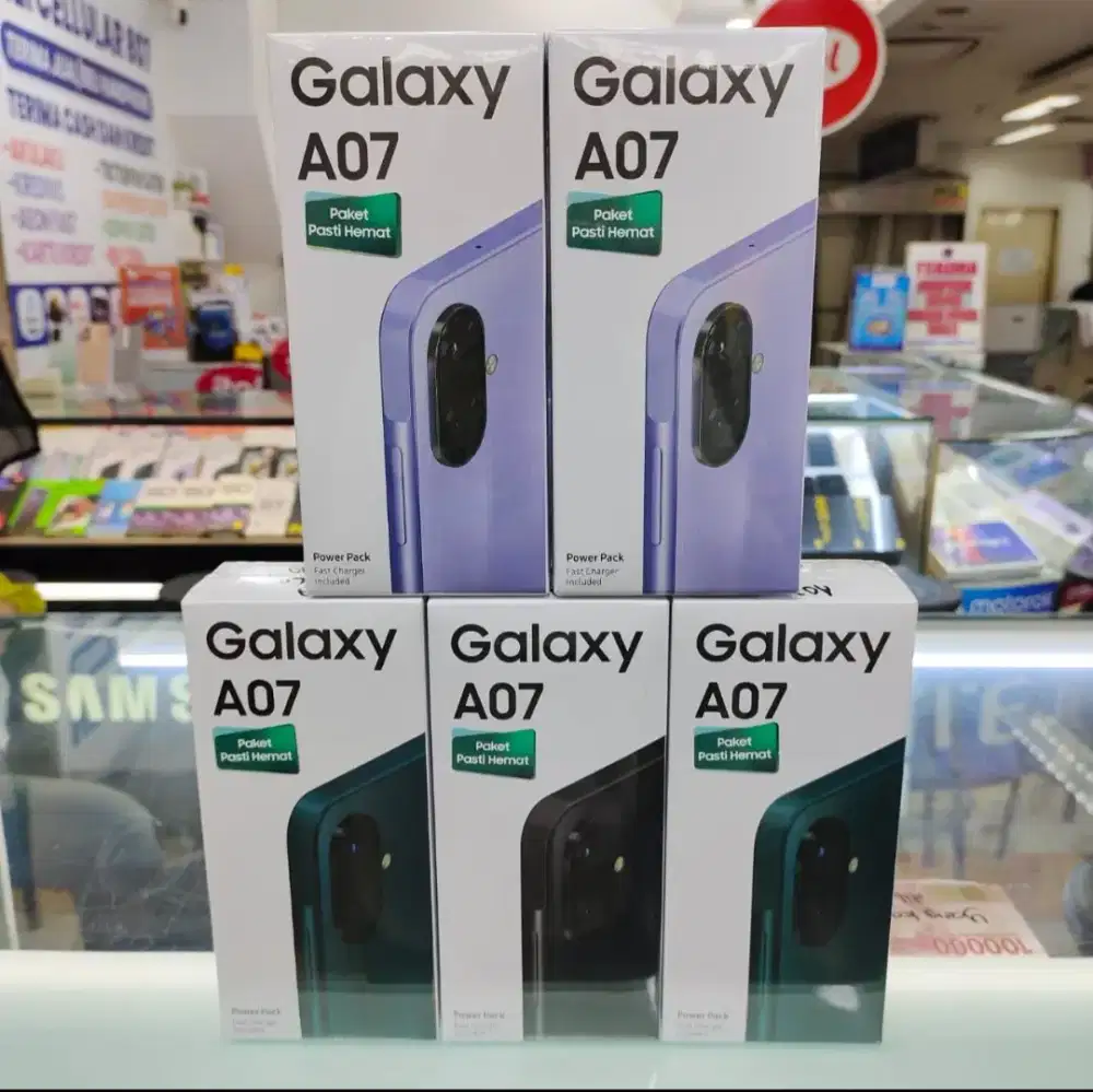 Samsu g A07 4/128 , 6/128 , 8/256