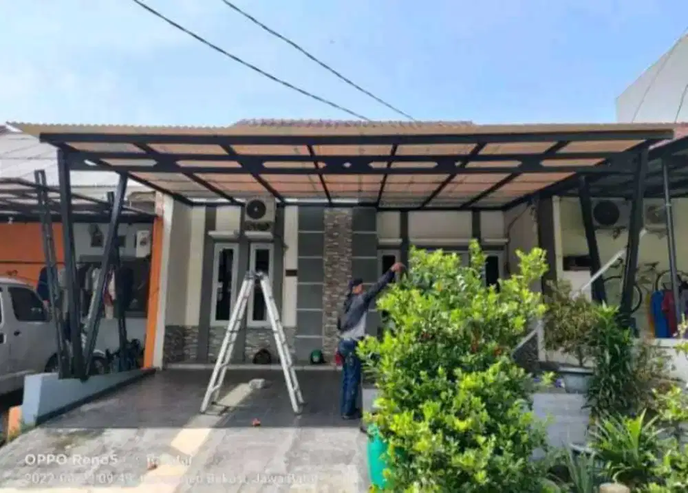 Kanopi bajaringan/plafon pvc