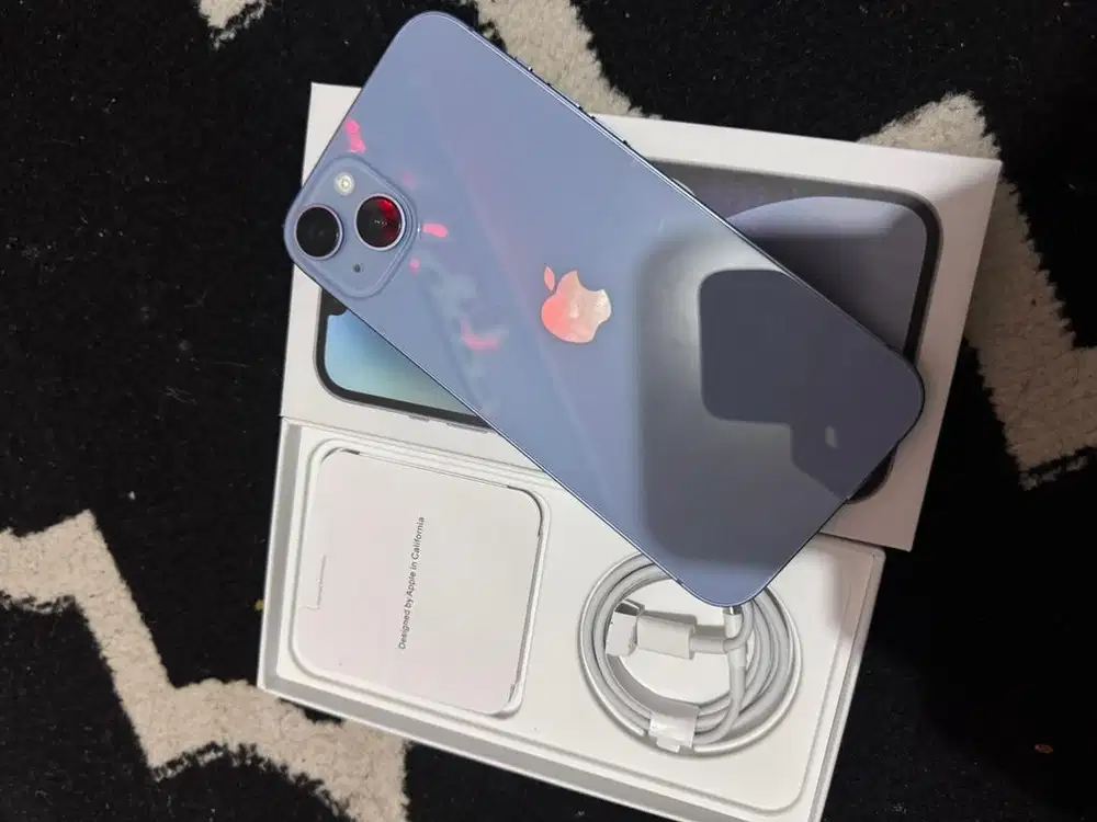 iphone 14 plus 128gb biru like new