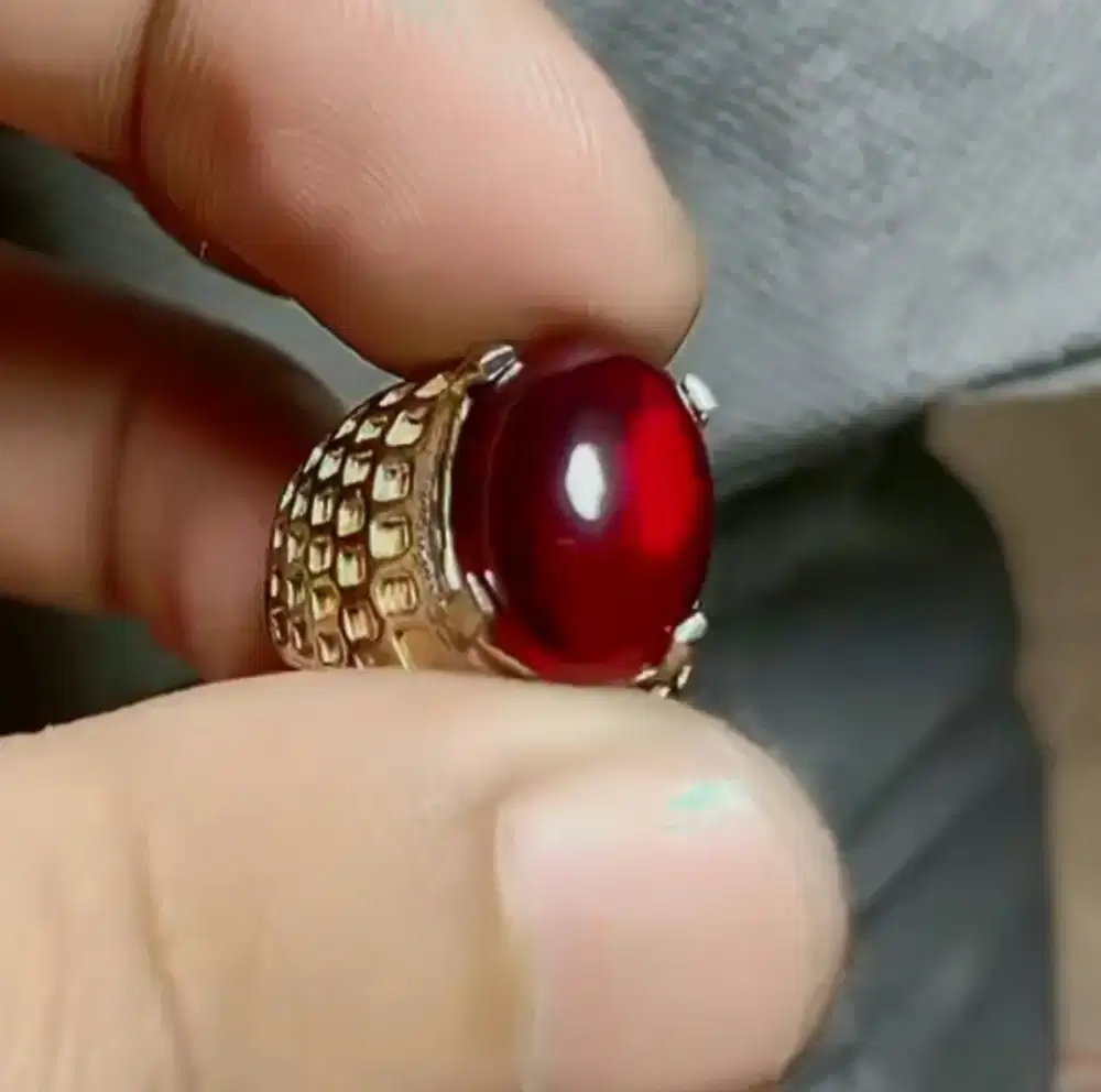 Natural Akik - Merah siam