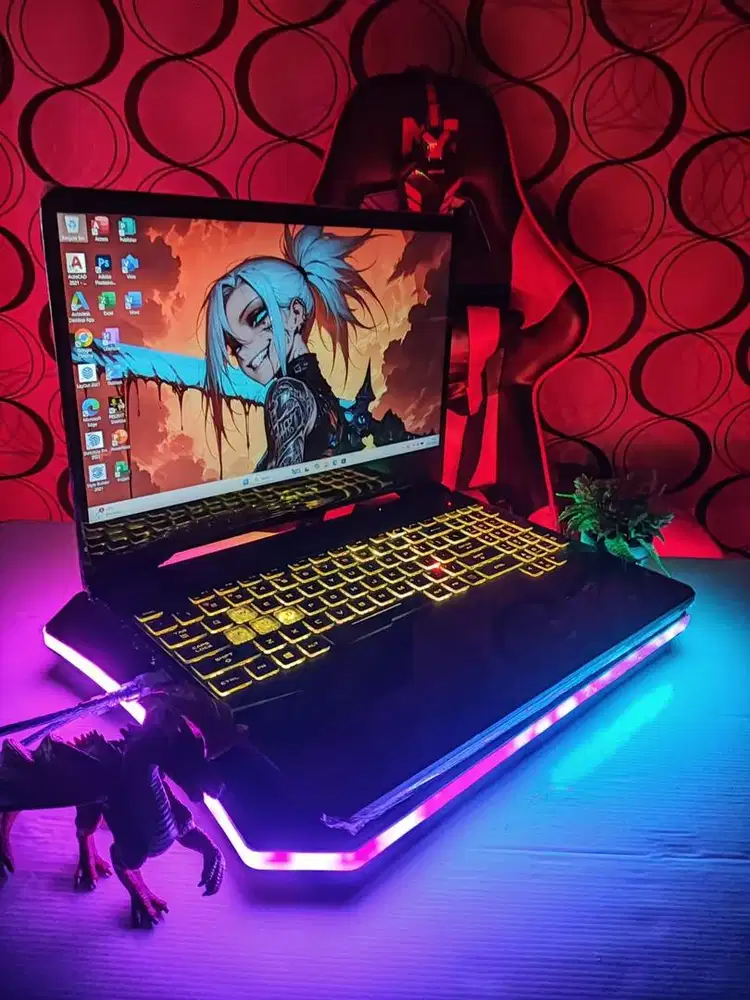 Laptop Gaming Asus Tuf Fx505dt Ryzen 5 Ram 16gb Ssd+Hdd Dual vga COD