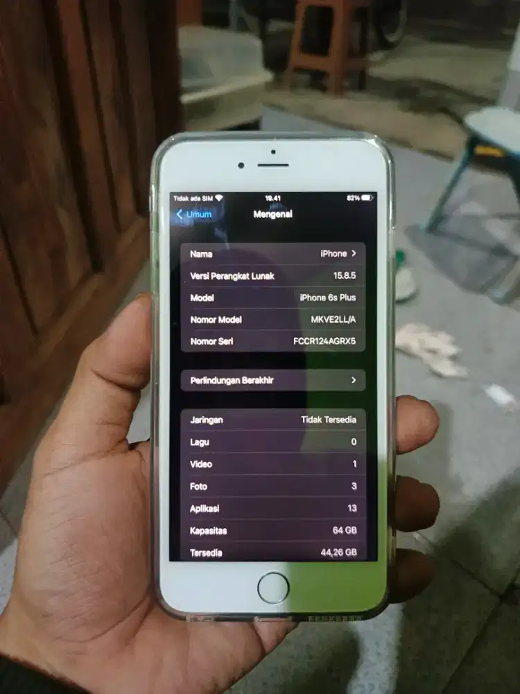 Iphone 6s plus 64gb fullset