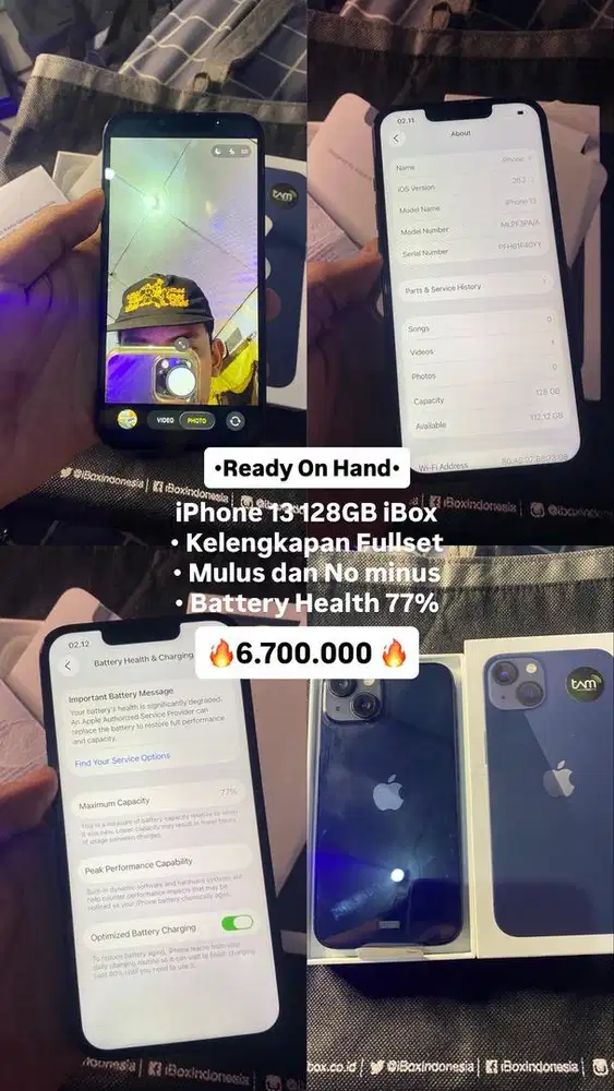 iPhone 13 128GB iBox