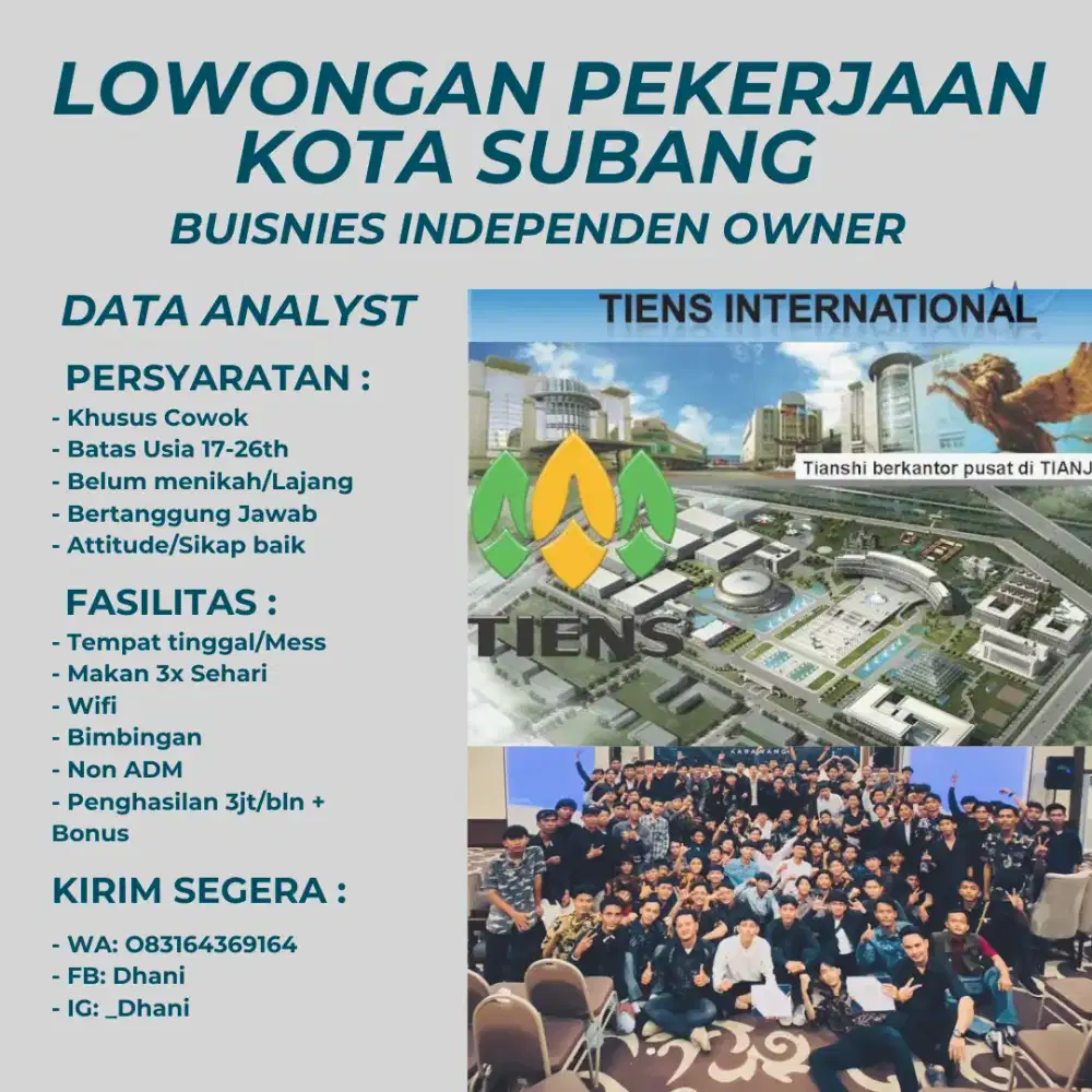 Berbagai pengalaman dah peluang usaha