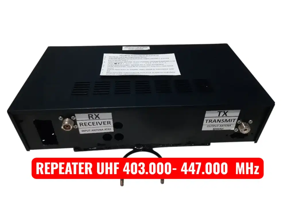 REPEATER HT UHF KOMUNIKASI KERJA