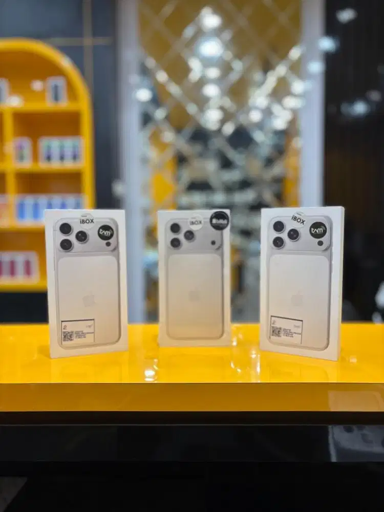 READY IPHONE 17 PRO MAX 256 SILVER STOCK TERBATAS