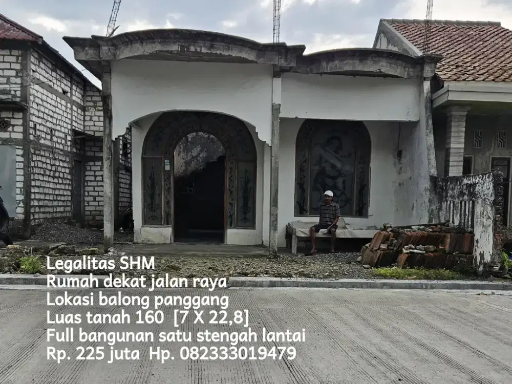 Rumah besar di jual murah